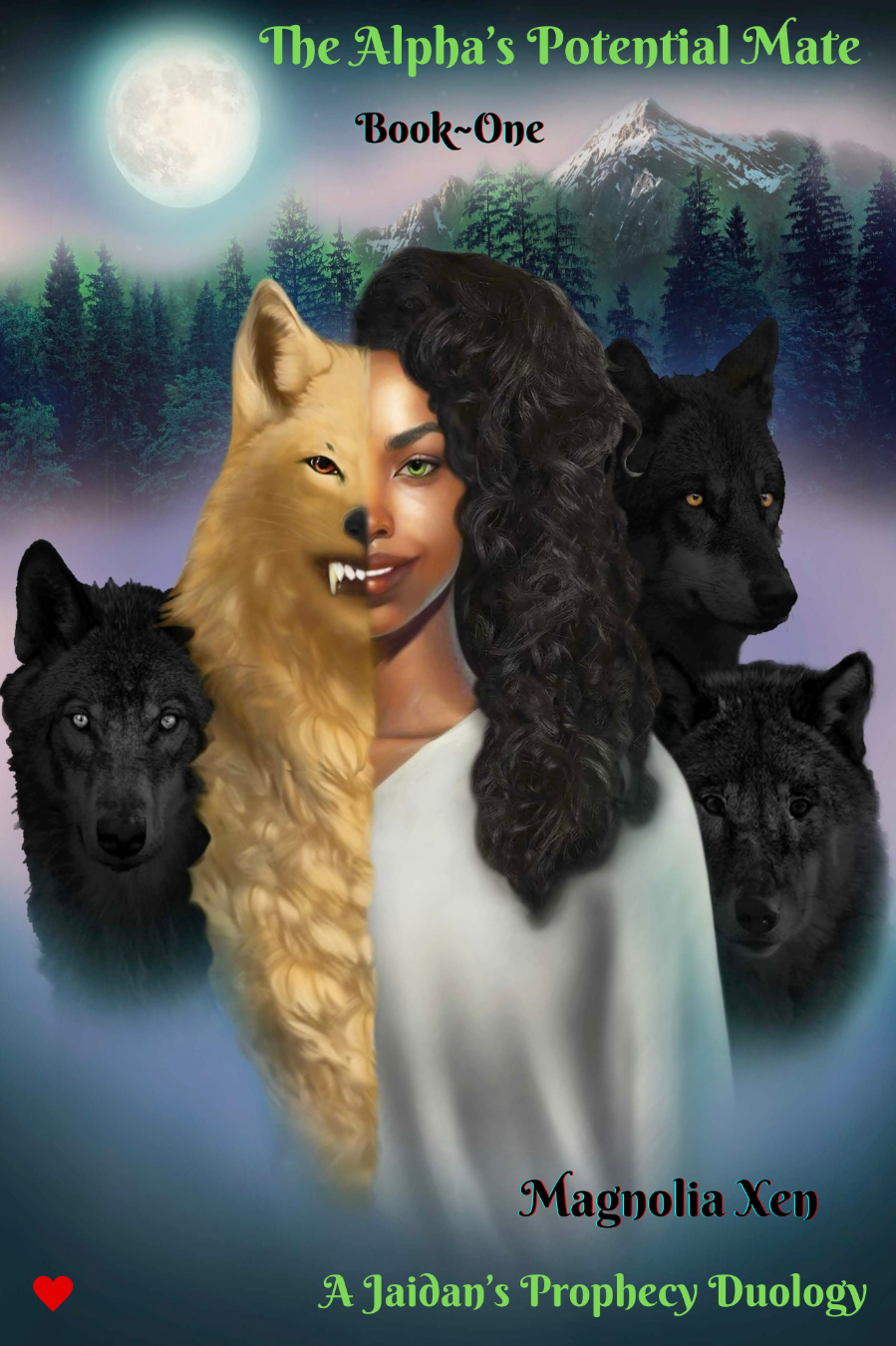 Main Image Supporting the Content of The Alpha's Potential Mate - Book One